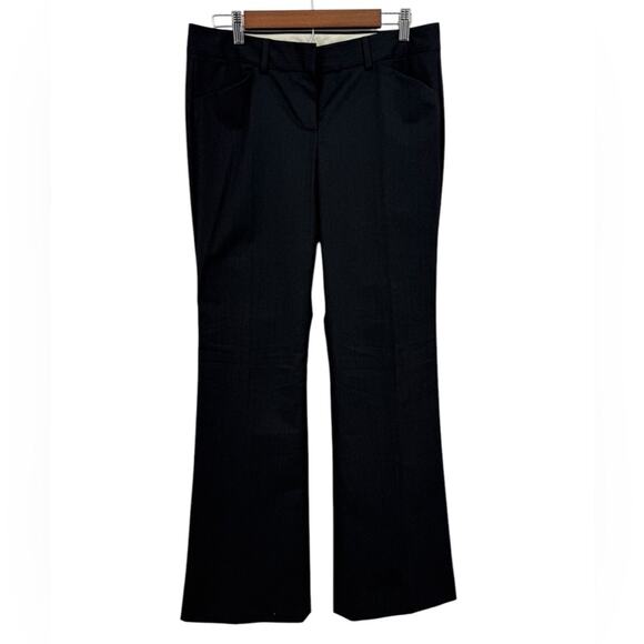 Theory Pants - THEORY Charcoal Wool Blend Women’s Dress Pants Slacks Flare Trousers Size 10